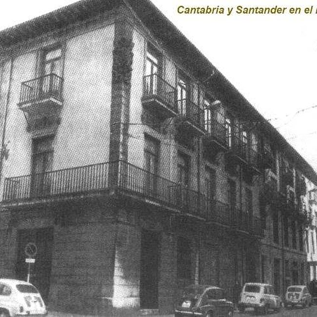Foto antigua de la calle Calle del Martillo-Marcelino Sanz de Sautuola