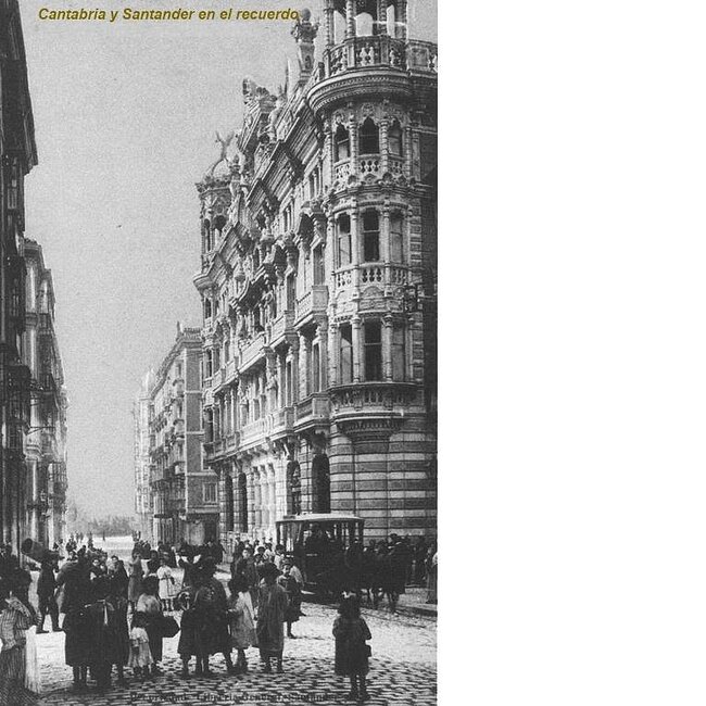 Foto antigua de la calle Calle del Martillo-Marcelino Sanz de Sautuola
