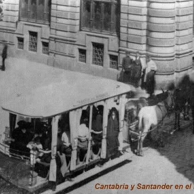 Foto antigua de la calle Calle del Martillo-Marcelino Sanz de Sautuola