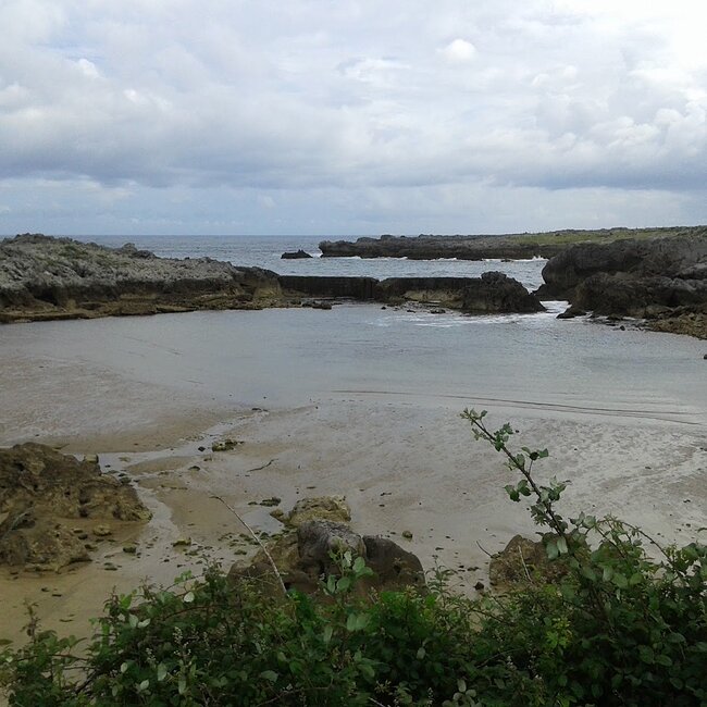 [c. 2016] - La costa de Islares en marea baja (2)